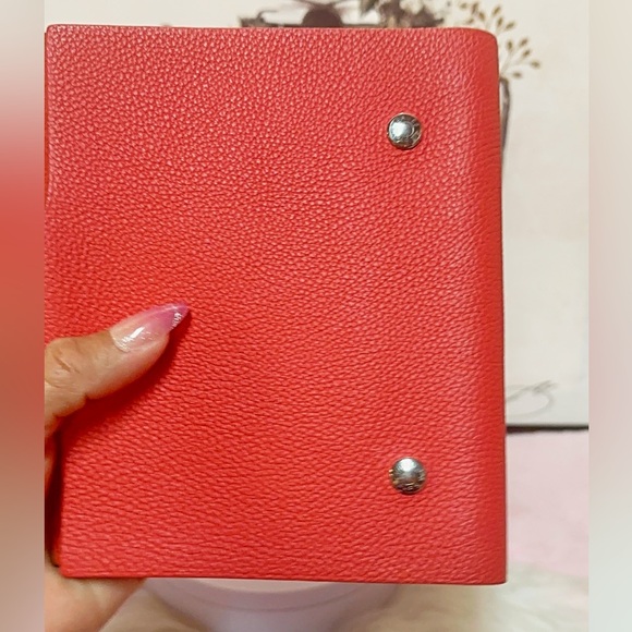 Hermes Ulysse PM Planner Notebook Cover Orange Togo Leather with box-Orange C - Picture 4 of 11
